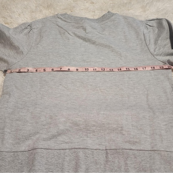 Mango MNG Touché Size Large (Runs Small) Gray Women’s Sweatshirt NWOT*** - Picture 5 of 7